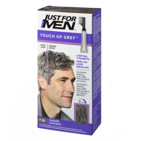 Just for men touch of grey casta&ntilde;o 40g Just For Men - 1
