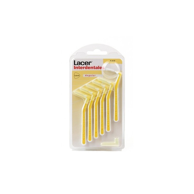 Lacer cepillo interdental fino angular 6uds Lacer - 1
