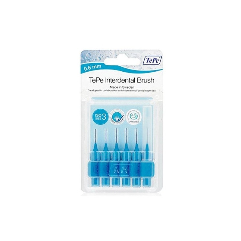Tepe interdental 0,6 mm azul 6 uds Tepe - 1