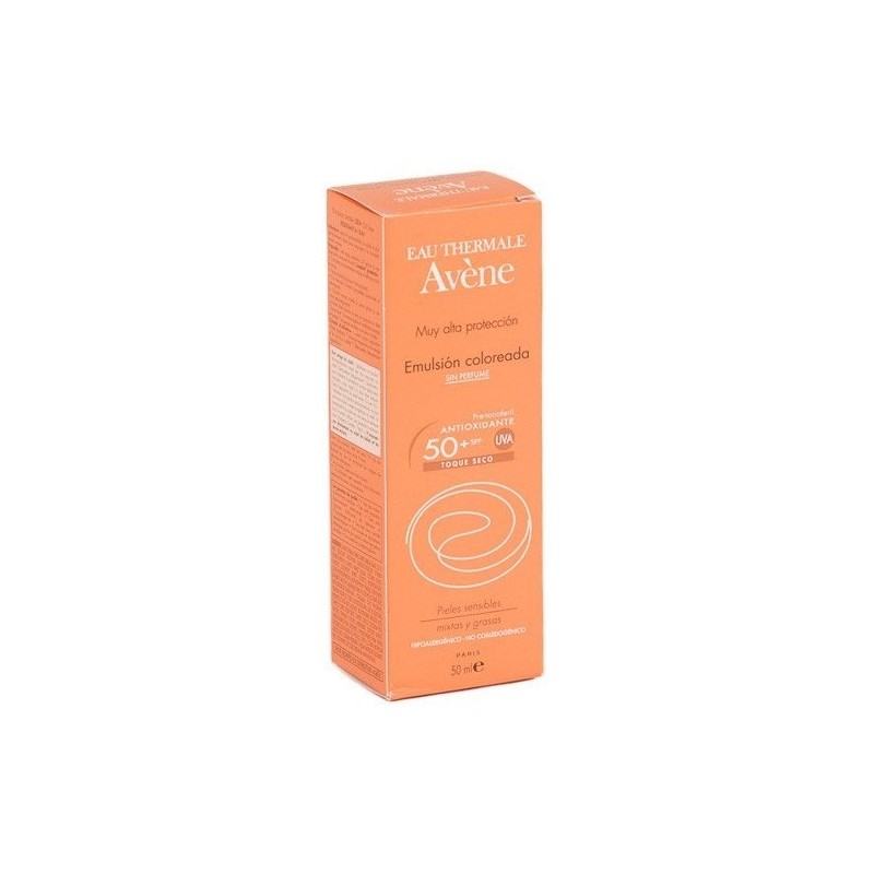 Avene emulsión color 50+ sin perfume 50ml Avene - 1