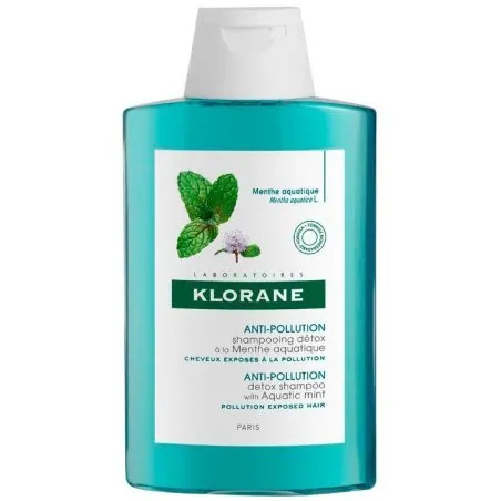 Klorane champ&uacute; a la menta acuatica 200ml Klorane - 1