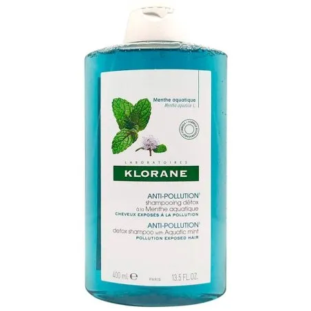 Klorane champ&uacute; detox a la menta 400ml Klorane - 1