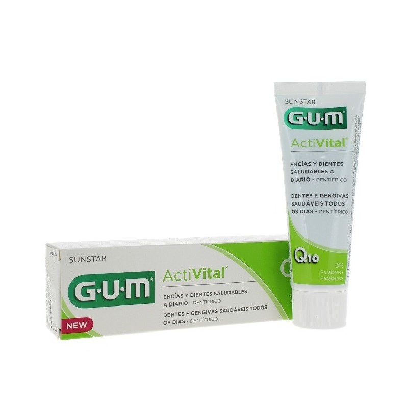 Gum activital gel dentifrico 75 ml Gum - 1