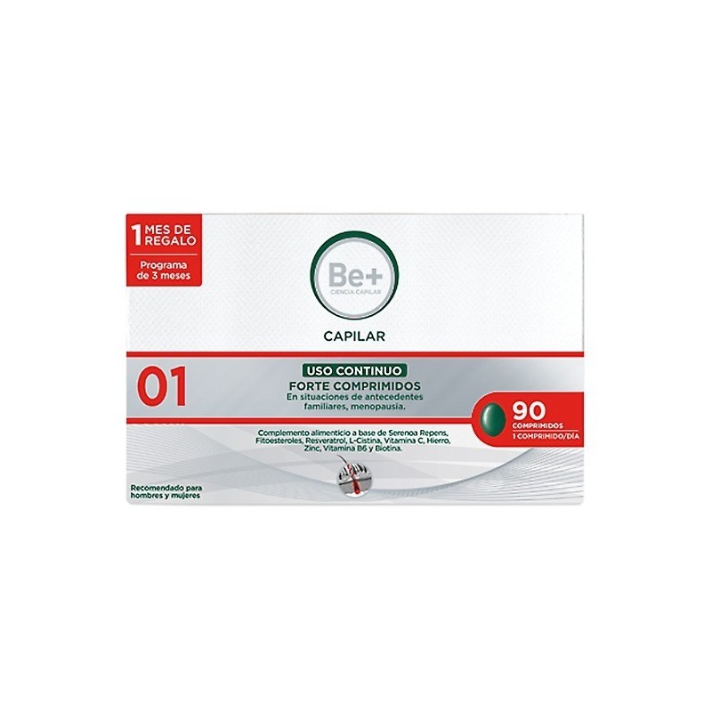 Be+ capilar caida continua forte 90 comp Be+ - 1