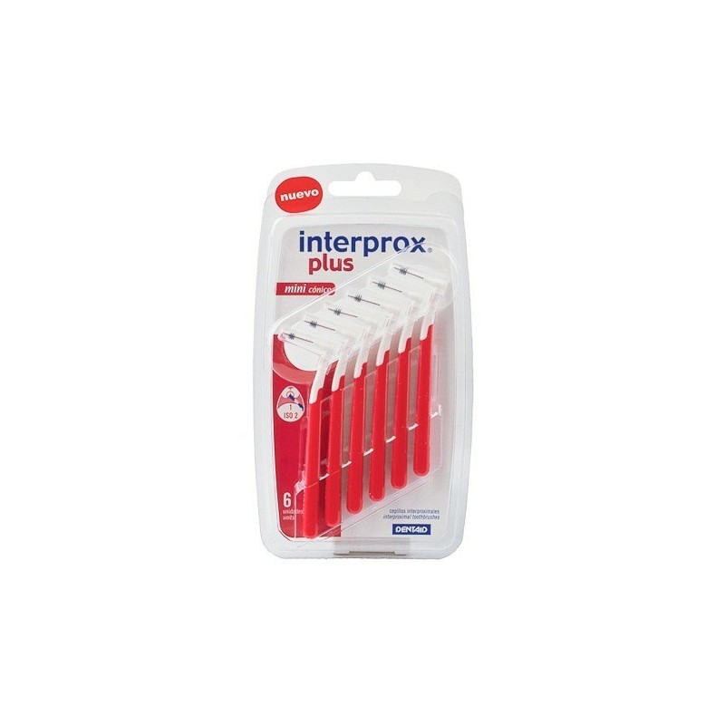 Cepillo interprox plus mini conico 6 uds Interprox - 1