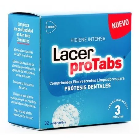 Lacer protabs. limp. pr&oacute;tesis dental 32c Lacer - 1