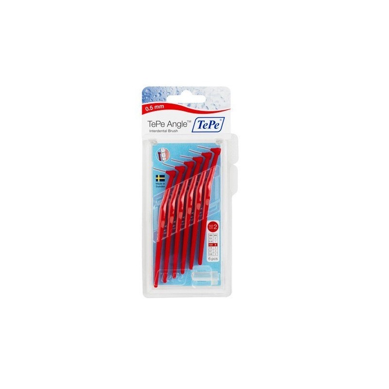 Tepe angle 0,5 mm rojo 6 uds Tepe - 1
