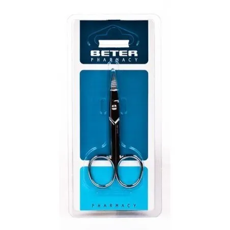 Tijera corta u&ntilde;as cromada curva beter Beter - 1