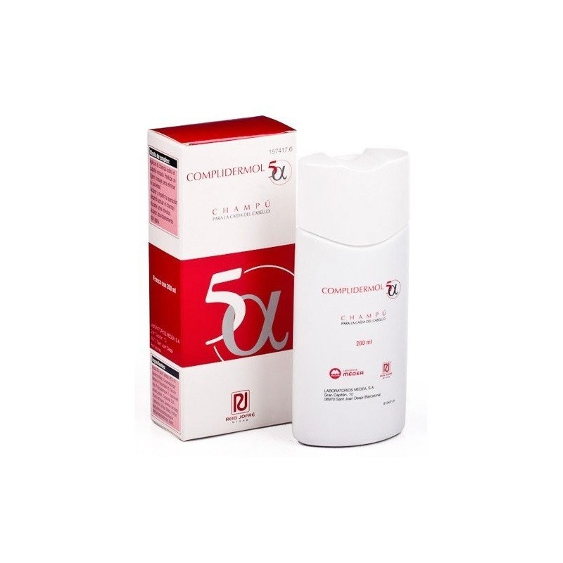 Complidermol 5 alfa champú caída 200ml Complidermol - 1