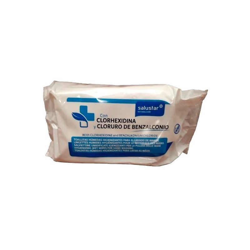 Salustar toallitas higienizantes clorhexidina 10u Salustar - 1