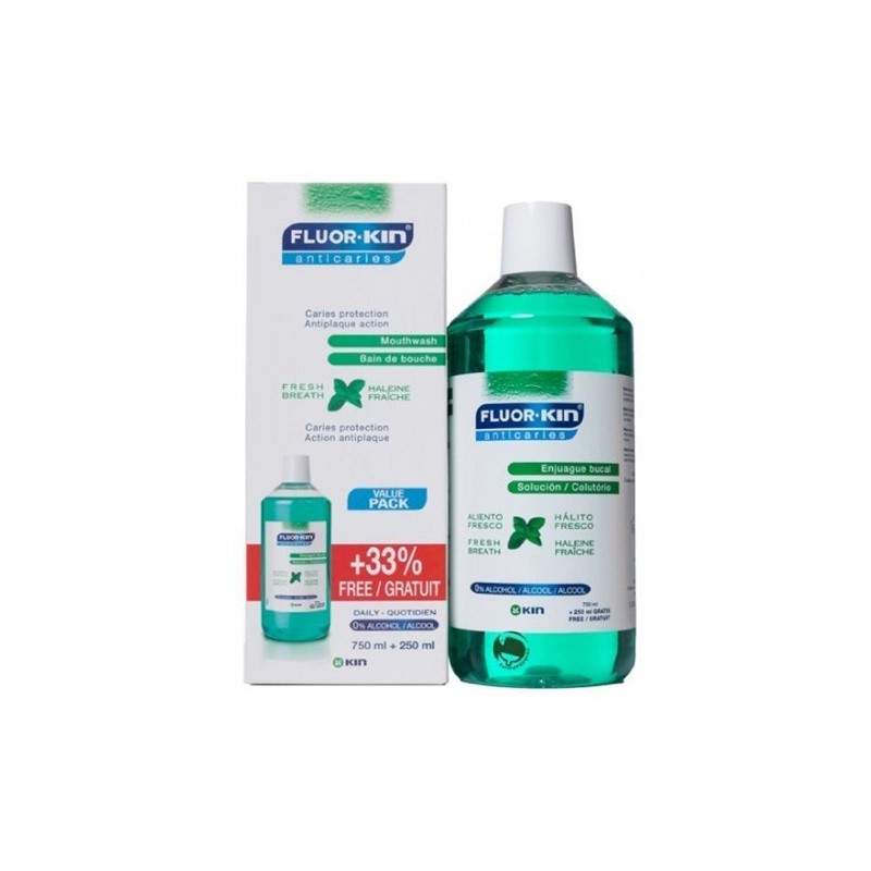 Fluorkin enjuague anticaries 750+250 ml Fluorkin - 1