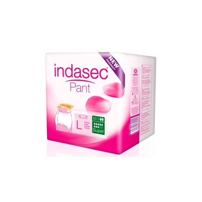 Indasec pant super talla grande 10 unidades Indasec - 1