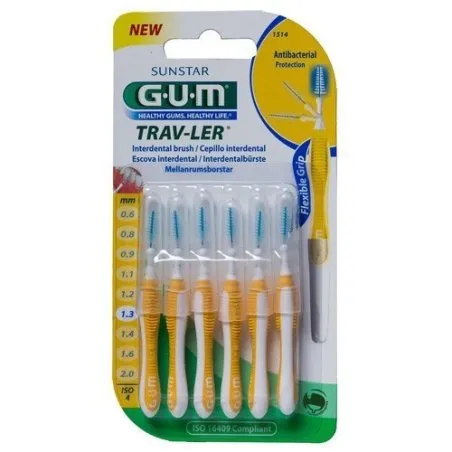Gum cepillo interdental travler 1514 1,3 Gum - 1