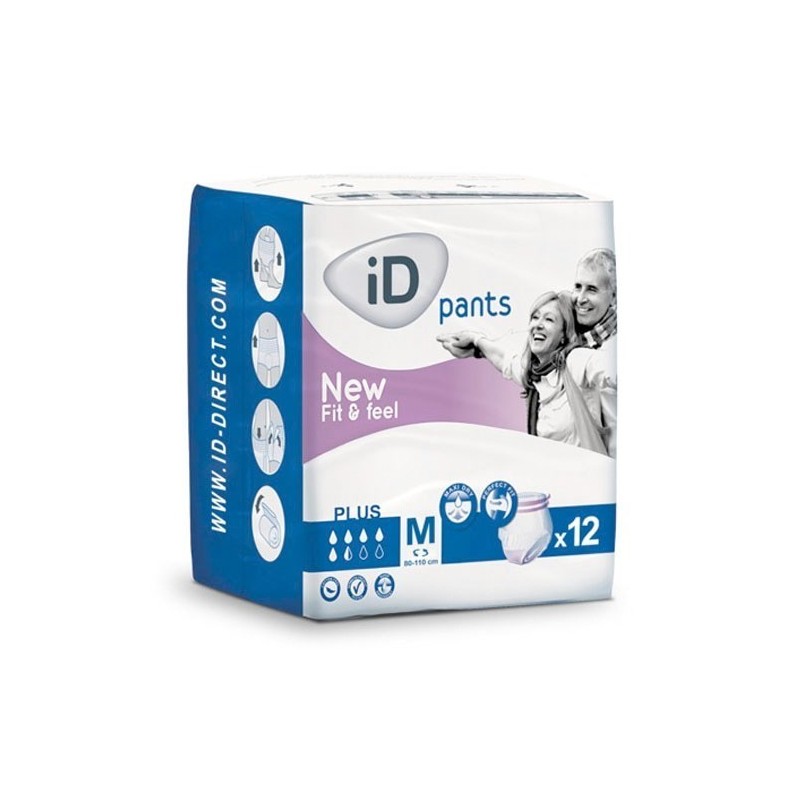 Id intime pants plus t-m 12uds Id - 1