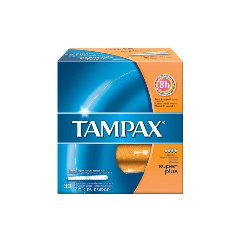 Tampones tampax super plus 30 uds. Tampax - 1