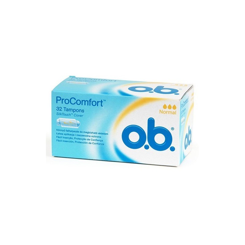 Tampones o.b. procomfort normal 32 uds. O.B. - 1