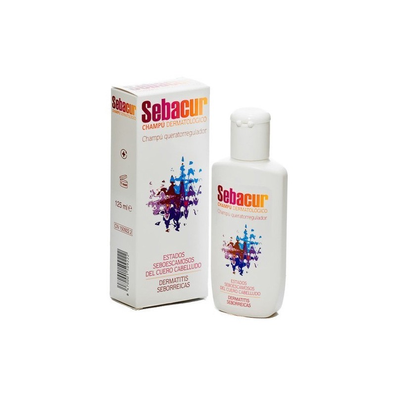 Sebacur champu anticaspa 125 ml. Topicrem - 1