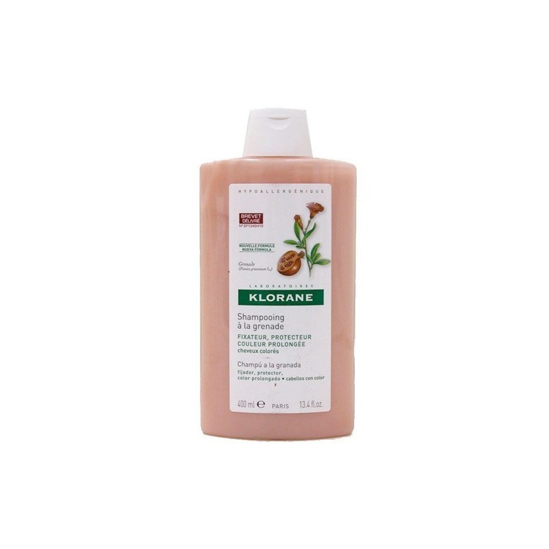 Klorane champu granada 400 ml Klorane - 1
