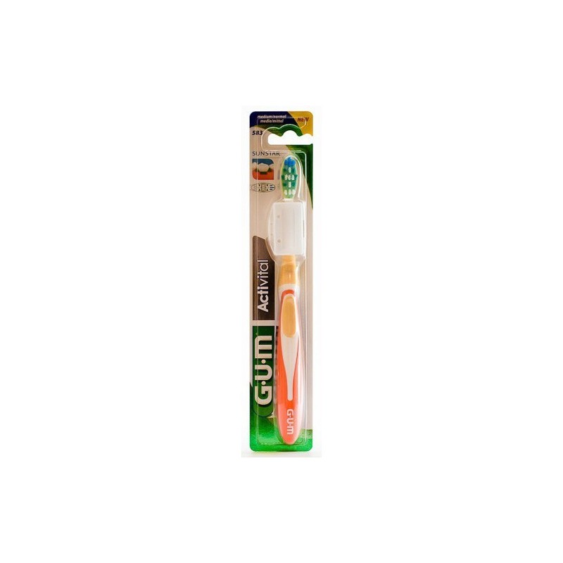 Gum activital cepillo dental compact med Gum - 1