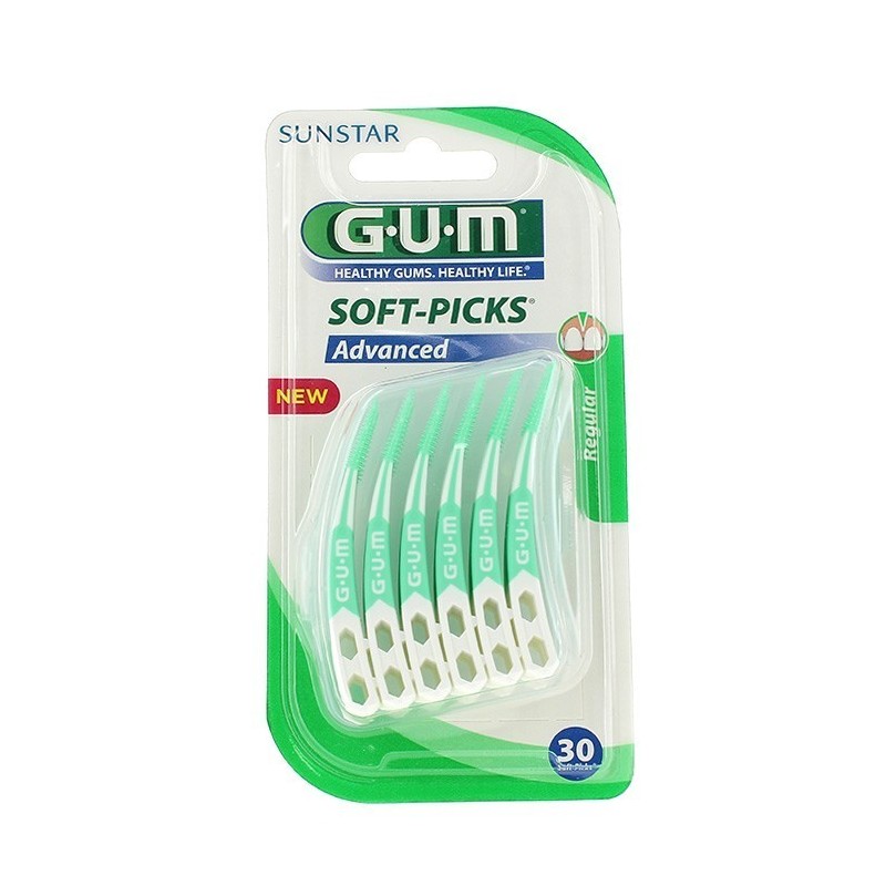Gum soft picks advanced regular 30 uds Gum - 1