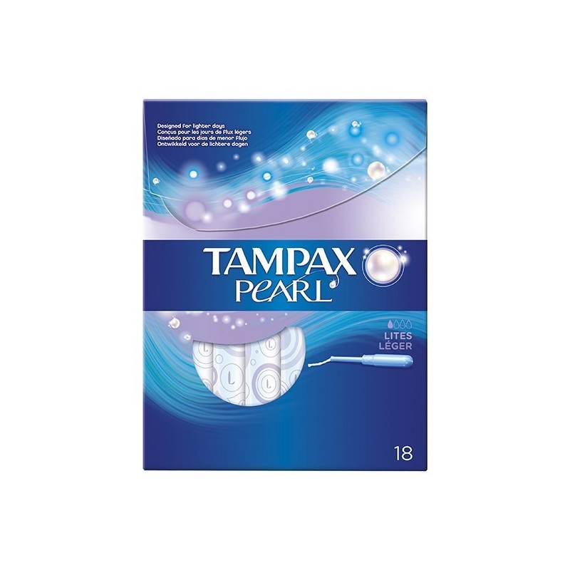 Tampax tampones pearl lites 18 uds Tampax - 1