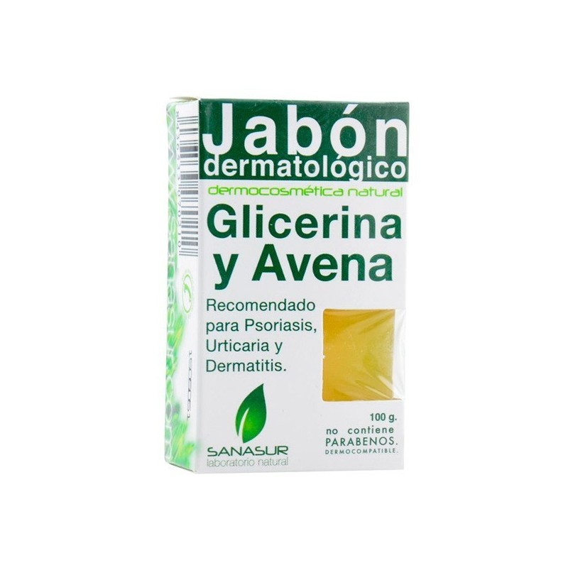 Sanasur jabón glicerina y avena 100g Sanasur - 1