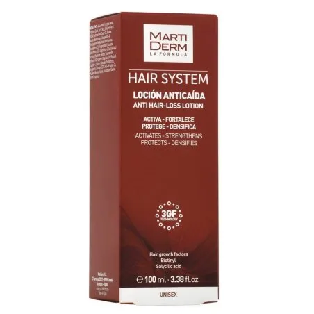 Martiderm hair system loci&oacute;n antica&iacute;da 100 ml Martiderm - 1