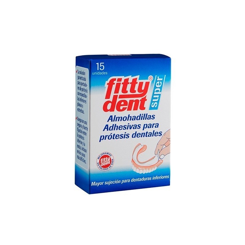 Fittydent almohadillas adhesivas 15 uds Fittydent - 1