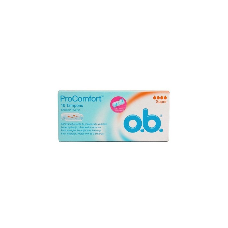 Tampones o.b. procomfort super 16 uds. O.B. - 1