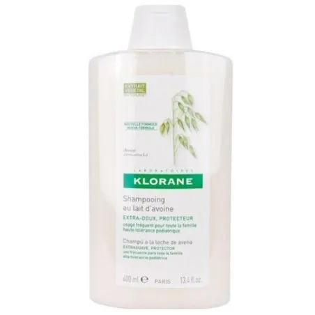 Klorane champu leche avena 400 ml nf Klorane - 1