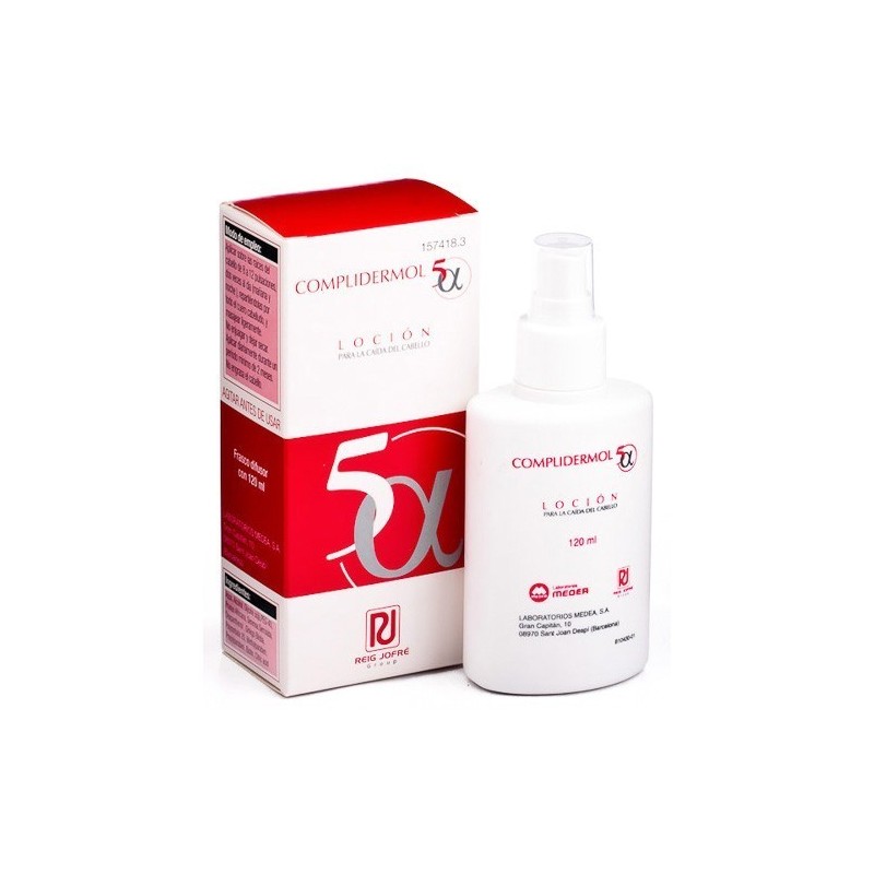 Complidermol 5 alfa locion caida 120ml Complidermol - 1