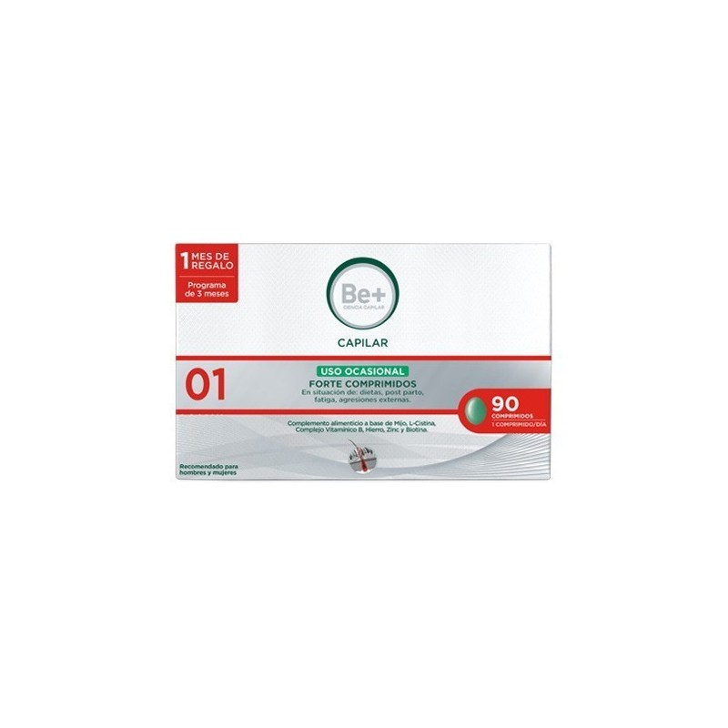 Be+ capilar caida ocasional forte 90comp Be+ - 1