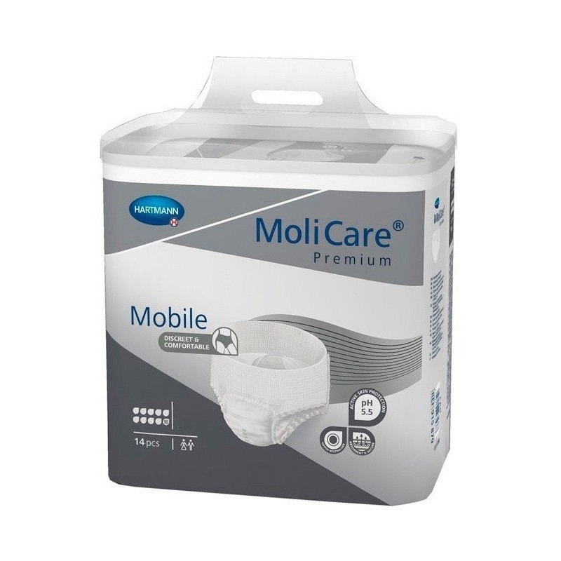 Molicare premium mobile 10 gotas t/l 14u Molicare - 1