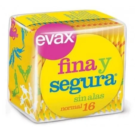 Evax compresas fina y segura alas normal 12 und Evax - 1