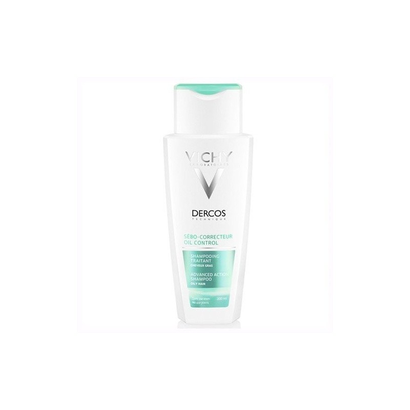 Dercos champu sebo cabello graso 200 ml Dercos - 1