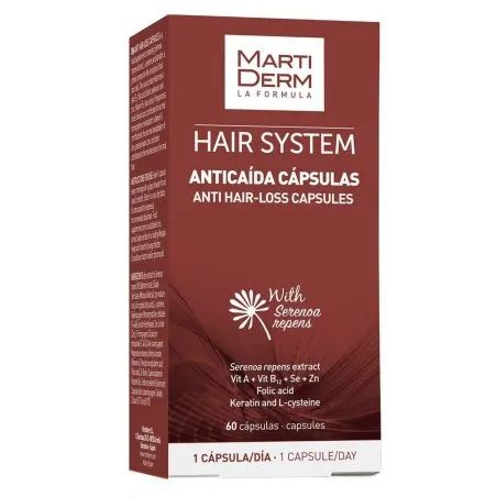 Martiderm hair system tratamiento antica&iacute;da 60 c&aacute;psulas Martiderm - 1
