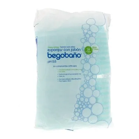 Begoba&ntilde;o esponja jabonosa 100 gr 24 uds Begoba&ntilde;o - 1
