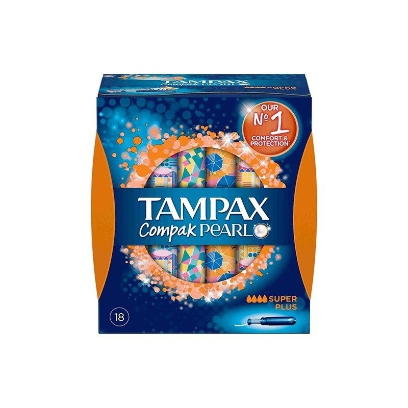 Tampones tampax compak pearl super p 18u Tampax - 1