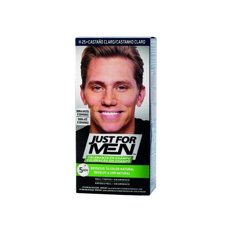 Just for men colorante en champú castaño claro Just For Men - 1