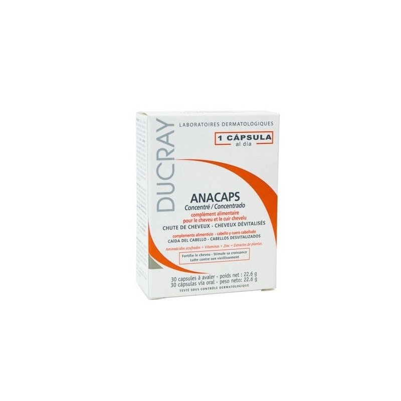 Ducray anacaps tri-activ 30 capsulas Ducray - 1