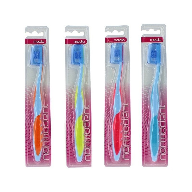 Normodent cepillo dental medium Normodent - 1