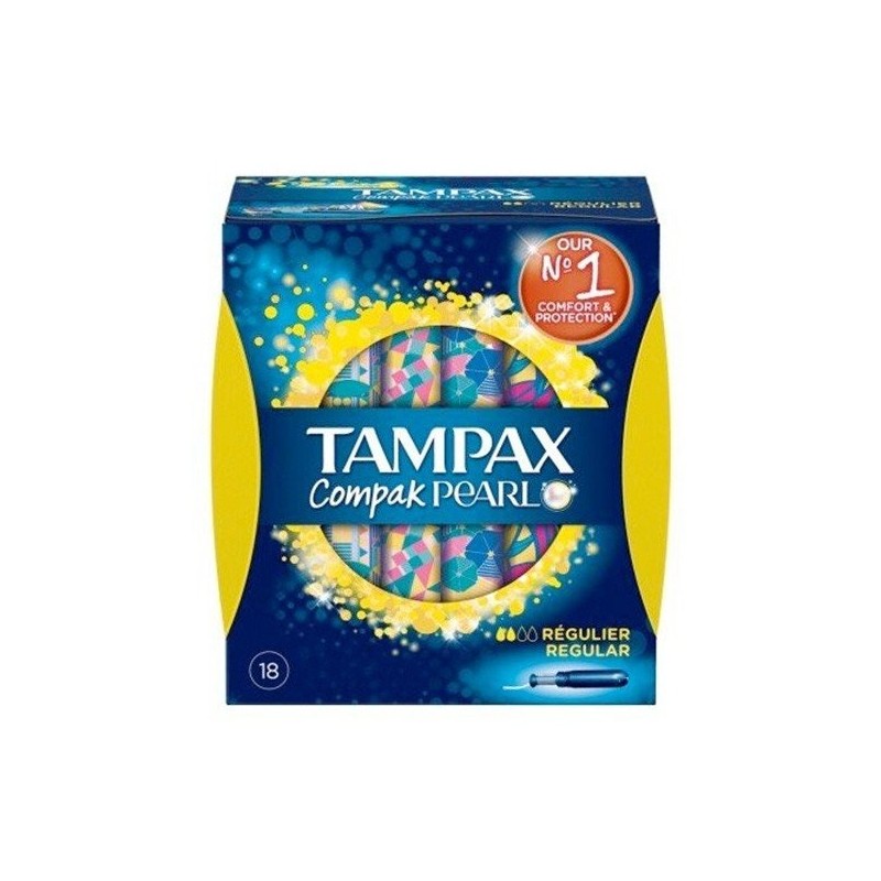 Tampones tampax compak pearl regular 18u Tampax - 1