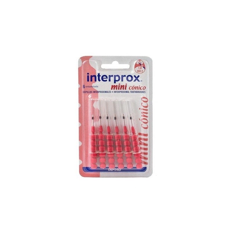 Cepillo interprox 4g mini conico 6 uds Interprox - 1