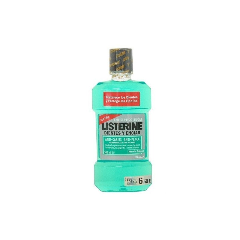 Listerine dientes y encias menta 500 ml. Listerine - 1