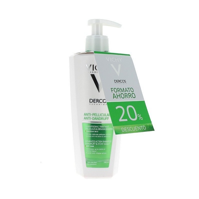 Dercos champu anticaspa seco 400 ml Dercos - 1
