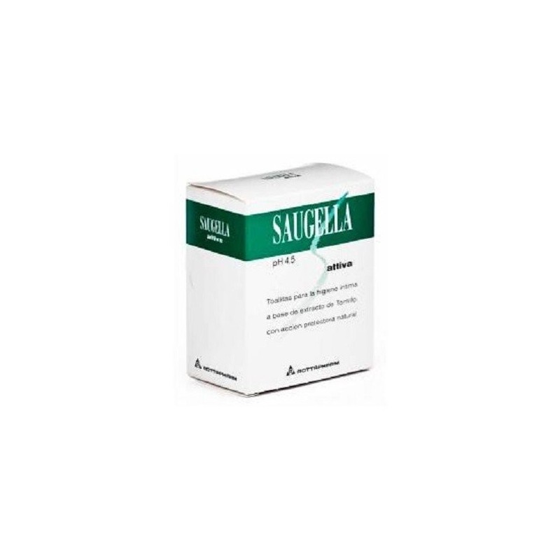 Saugella attiva toallitas 10 uds. Saugella - 1