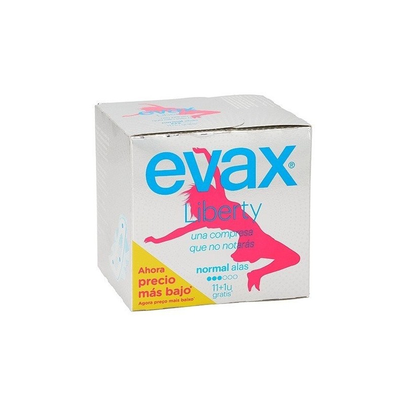Compresas evax liberty alas 12 uds Evax - 1