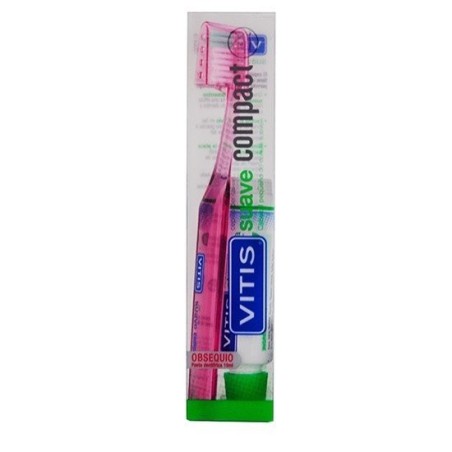 Vitis cepillo compact suave + aloe vera 15ml Vitis - 1