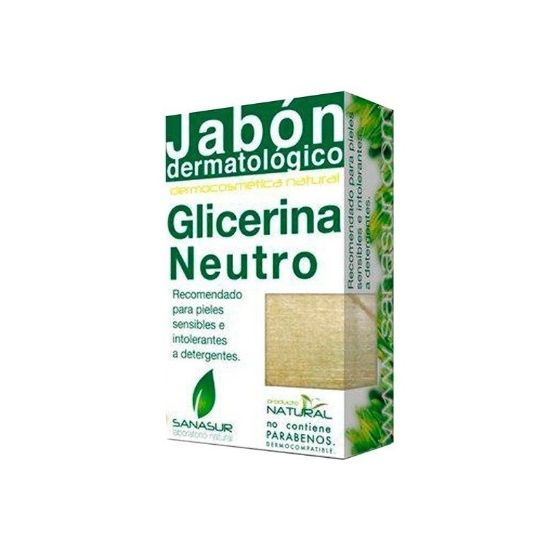 Sanasur jabón glicerina neutro 100g Sanasur - 1