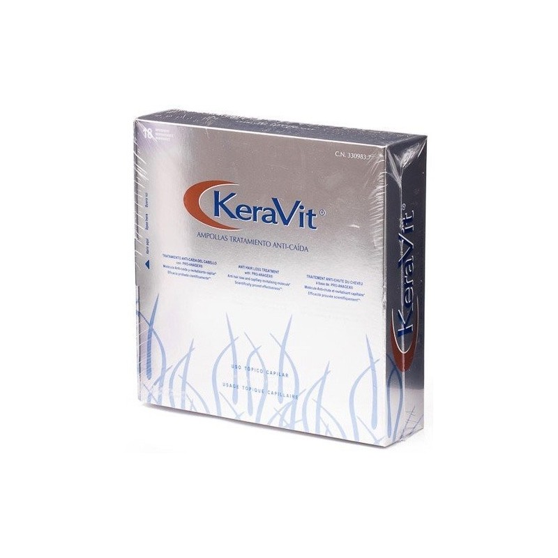Keravit trat. anticaida ampollas 18 uds. Keracnyl - 1